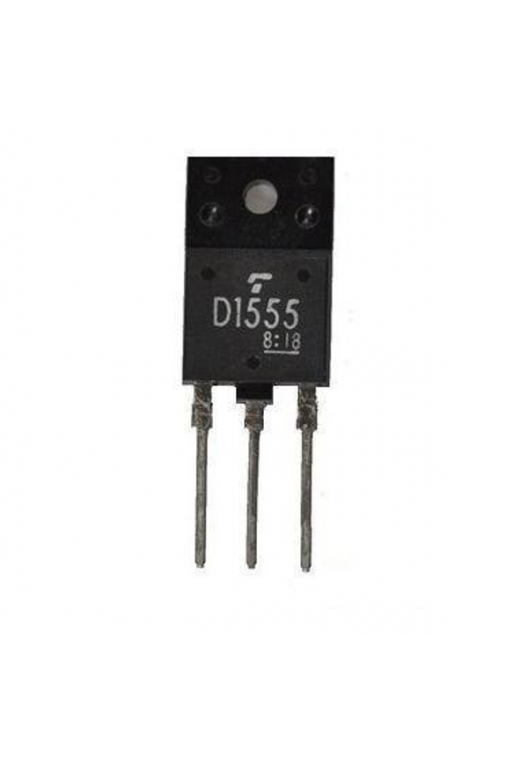 2SD1555 Transistor NPN 1500V 5A con Damper para Horizontal TV