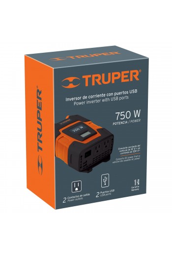 INCO-750 Inversor de Corriente Voltaje 750W  para Automóvil 10490