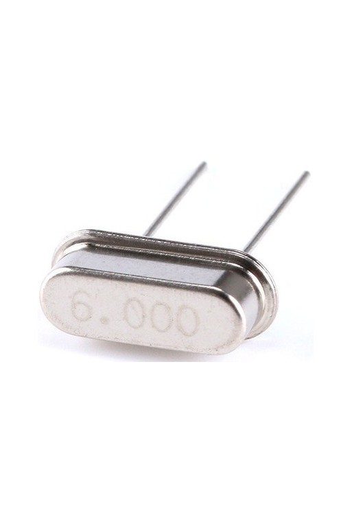 CRC-6M Cristal de Cuarzo Mini 6 MHZ