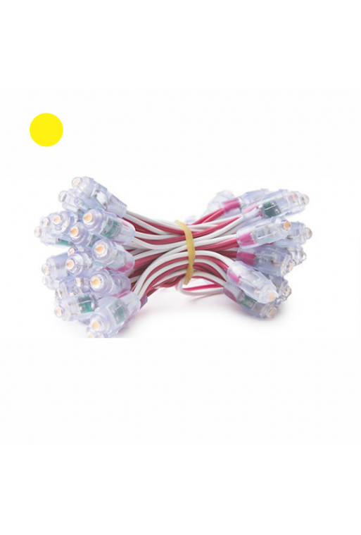 LD9-PIX-AMA Led 9MM Pixel 12V Color Amarillo