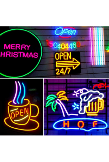 245-941-1 Tira de LED Neón 1.2x0.6cm, Color Blanco, Rollo de 5M