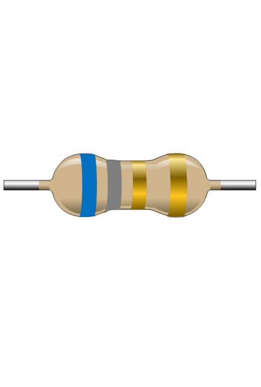 RAF6E8-1W Resistencia Antiflama 6.8 ohms 6E8  1 Watt