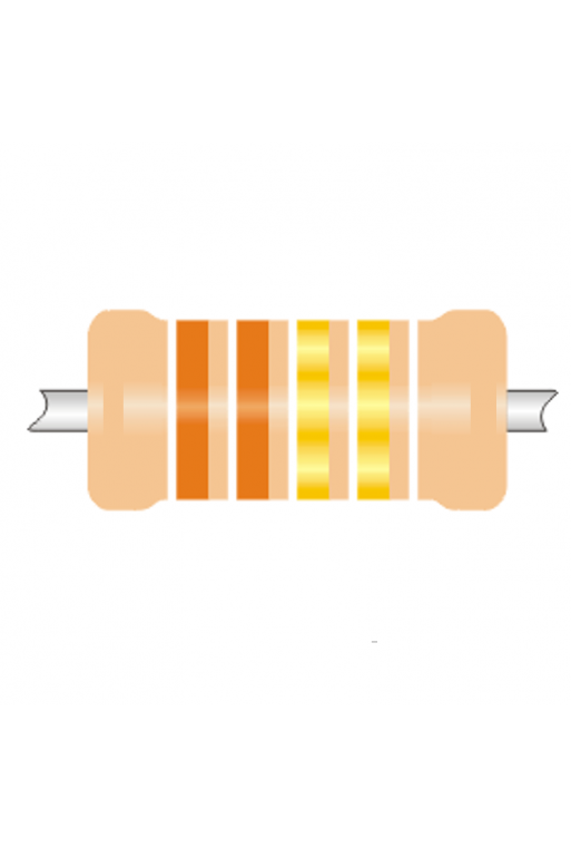 RAF3E3-2W Resistencia Antiflama 3.3 ohms 3E3 2 Watt