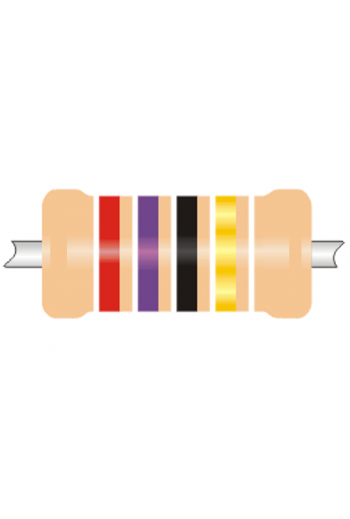 RAF0E27-1W Resistencia Antiflama 0.27 ohms 0E27 1 Watt