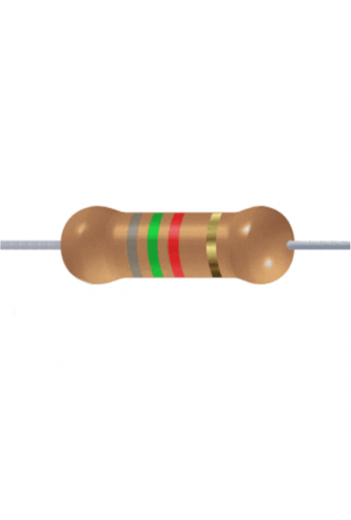 R8K5-1 Resistencia de Carbón 8.5K Ohms 1 Watt