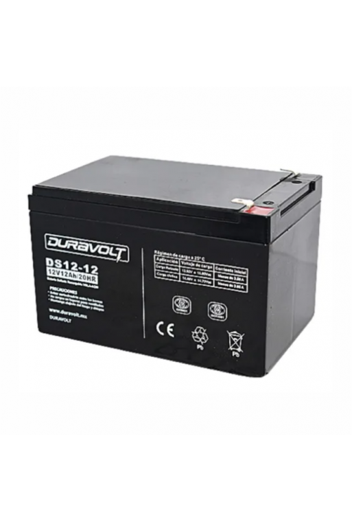 DS12-12 Batería Recargable Sellada de Acido Plomo 12V 12Ah