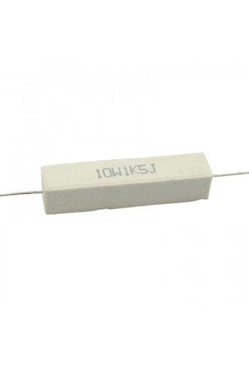 R1K5-10W Resistencia a 10W 1.5K Ohms