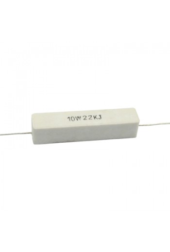 R22K-10W Resistencia a 10W 22K Ohms