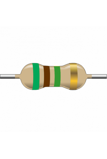R5M1-1 Resistencia de Carbón 5M1 ohms 1Watt