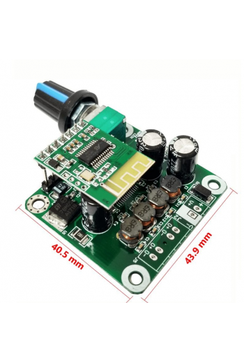 XS-441 Amplificador de Audio con Bluetooth TPA3110 15W + 15W 8-26VDC