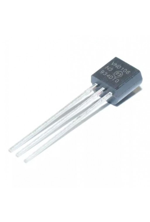 VN0106N3-G Transistor MOSFET Canal N 60V 250mA TO-92-3