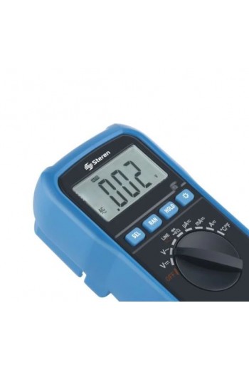 MUL-282 Multímetro Digital Auto Rango con Detector de Voltaje