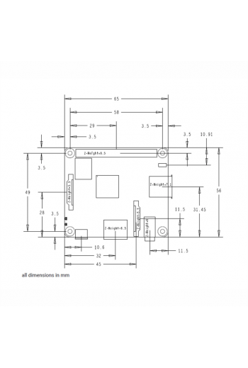 XS-449 RASPBERRY PI 3 Modelo A+ OFICIAL RAM 512MB