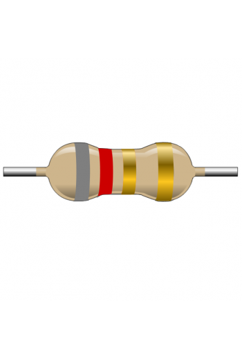 RAF8E2-1W Resistencia Antiflama 8.2 ohms 8E2 1 Watt