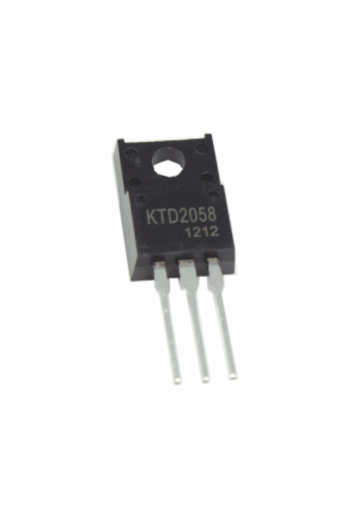 KTD2058 Transistor BJT NPN 60V 3A TO-220F-3