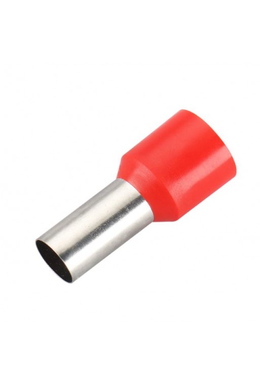 870-064 Terminal Tipo Ferrule Cilindrica Aislada Color Rojo 4 AWG
