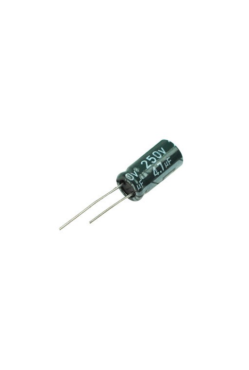 CE-4.7-250V Capacitor electrolítico 105C