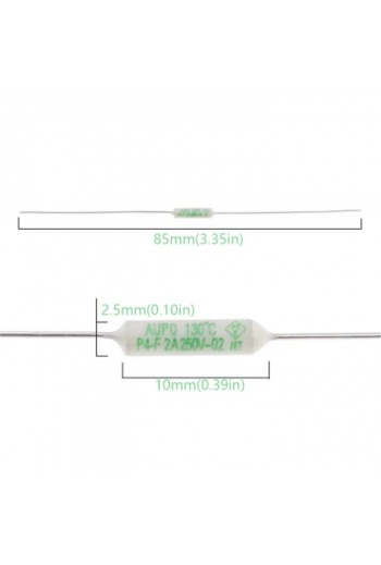 DT-125-1A Diodo Fusible Térmico 125 °C 250V 1A P3-1A-F