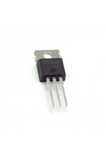 MTP6N60E Transistor MOSFET Canal N 600V 6A TO-220-3