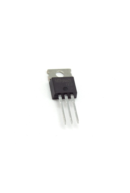MTP6N60E Transistor MOSFET Canal N 600V 6A TO-220-3