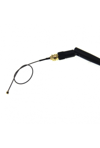 XS-494 Antena SMA 2.4GHz a IPEX WiFi Bluetooth ZigBee, Largo 10cm
