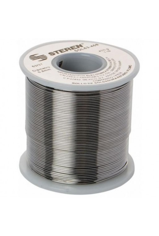 SOL63-450 Rollo de 450 Gramos de Soldadura 60/40 de 1 MM