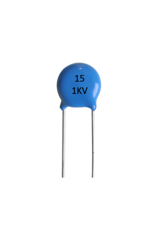 CC-15-1000V Capacitor Ceramico 15pF 1kV