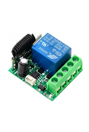 XS-480 Relevador RF KTNNKG KG1201-A, Mono Canal, Control Remoto 433MHz