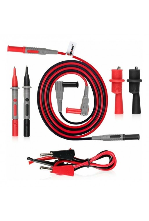 535-750 Kit de Puntas para Multímetro Profesionales Reforzadas Cable 18AWG