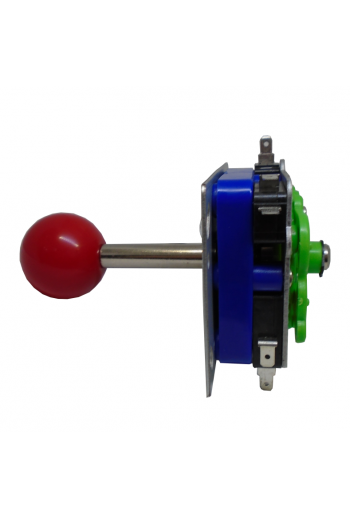 835-144 Palanca para Maquinita de Videojuegos, Joystick, Color Rojo
