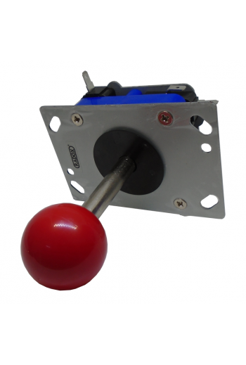 835-144 Palanca para Maquinita de Videojuegos, Joystick, Color Rojo