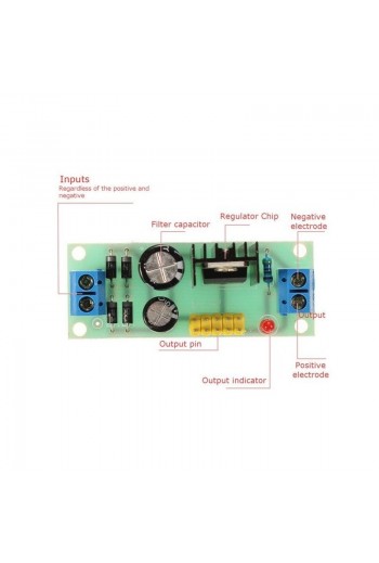 XS-218 Modulo Regulador de Voltaje L7805CV 5V 1A