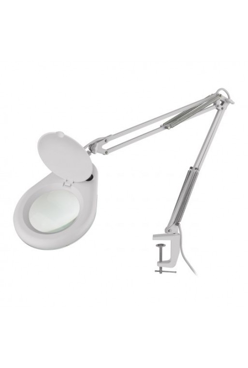 HER-740BL Lupa de 5x con Brazo Flexible y Lampara LED de Alta Luminosidad