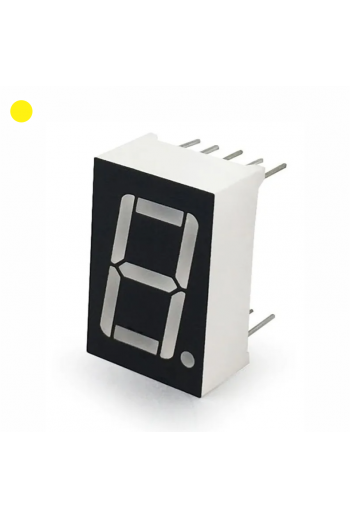 D7AC-1-AMA Display 7 Segmentos, Ánodo Común, Color Amarillo