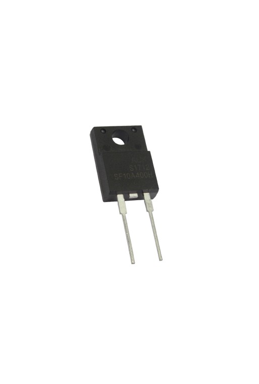 SF10A400H Diodo Rectificador de Recuperación Ultra Rápida 400V 10A TO-220F-2