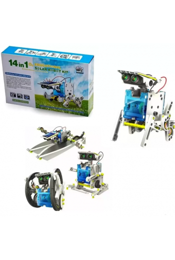 870-265 Kit de Robot Impulsado por Energía Solar 14 en 1