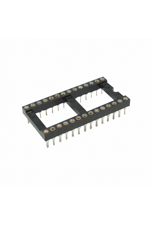 B28PM Base Holder Socket para Circuito Integrado de 28 Pines DIP Maquinado