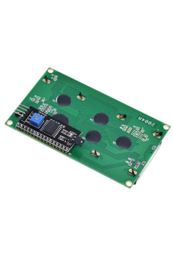 Fondo Azul con Modulo I2C IIC Soldado