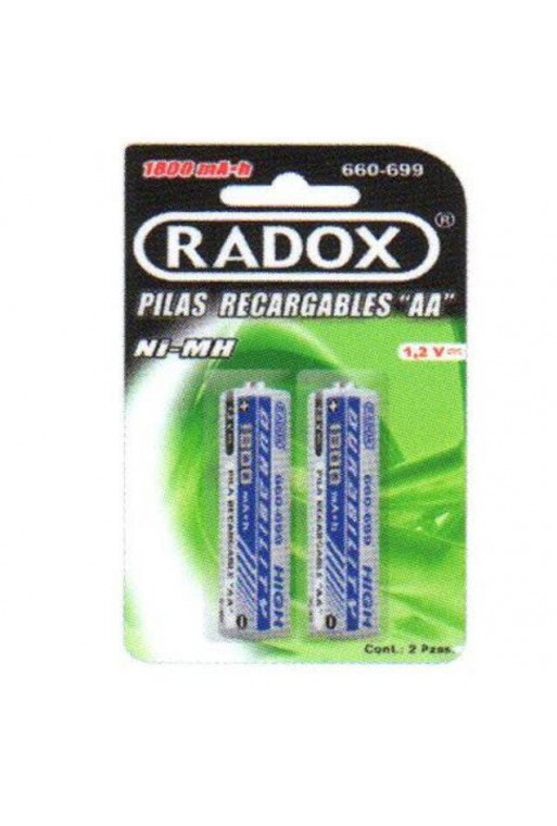 660-699 Bateria Recargable AA NI-MH 1.2V 1800mA
