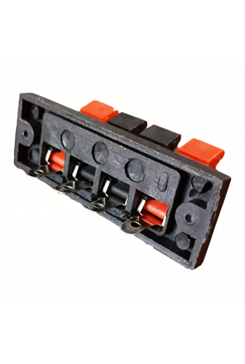 705-302 Conector Grande Para Bafle Rectangular de Atornillar 4 Terminales