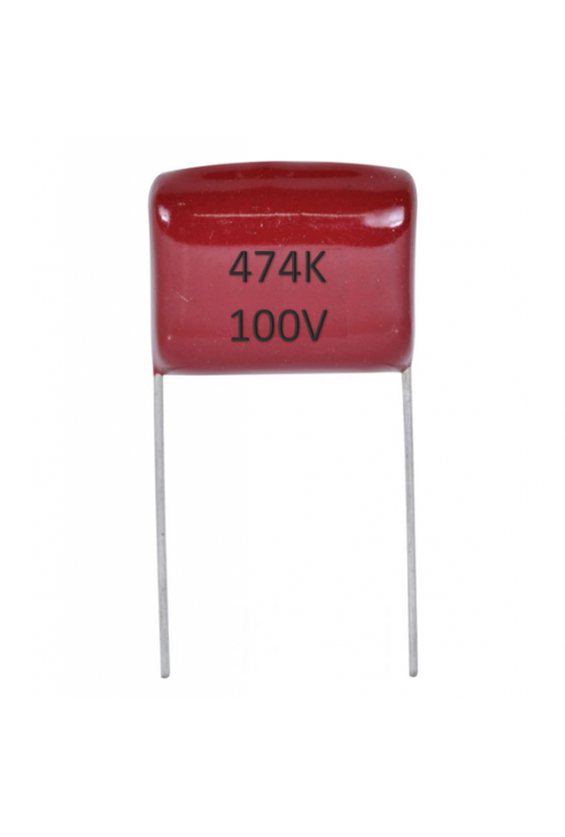 CP-.47-100V Capacitor de Poliéster 0.47uF 470nF -474-