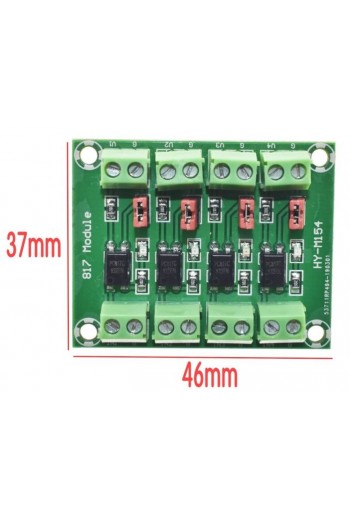 XS-241 Módulo Optoacoplador de 4 Canales PC817 HY-M154 870-435