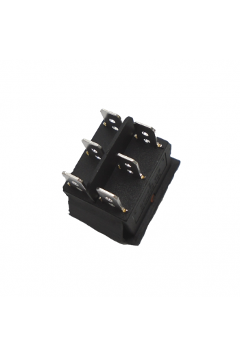 835-058 Switch Balancin con Piloto 6 Patas 2P 2T Color Verde