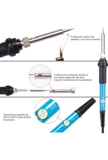 incluye Cautín de 60W