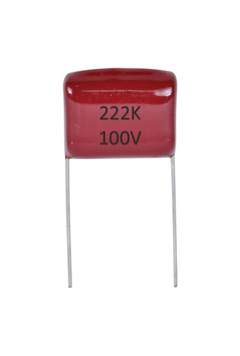 CP-.0022-100V Capacitor de Poliester .0022uF 100V