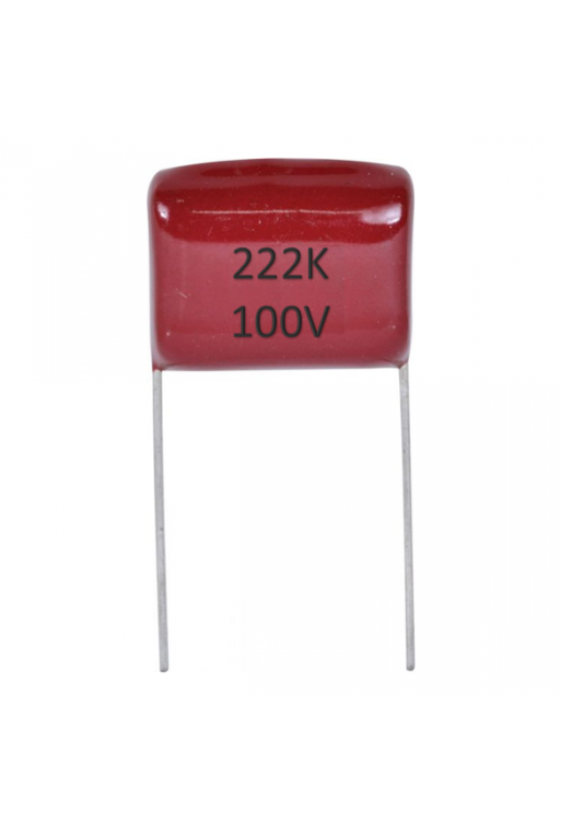 CP-.0022-100V Capacitor de Poliester .0022uF 100V