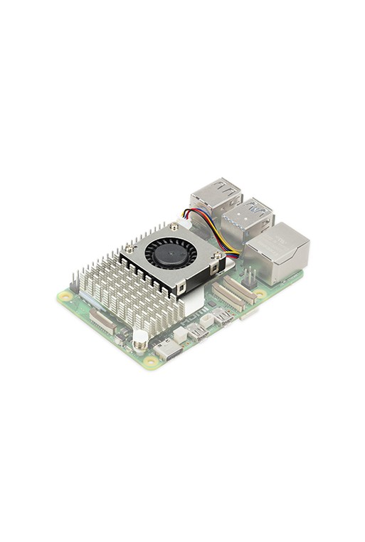 XS-515 Disipador de Calor y Ventilador para Raspberry PI 5 OFICIAL
