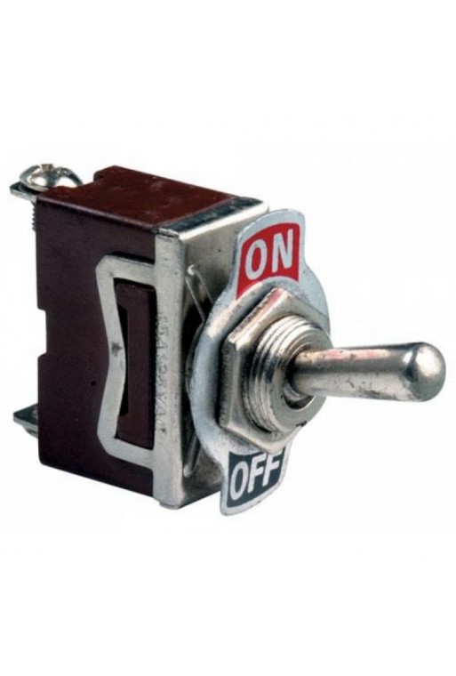 82600 Interruptor de Palanca 1 Polo 1 Tiro 2 Posiciones 15 Amperes