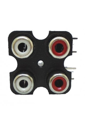 705-476 Jack RCA para Chasis 4 Canales de Audio