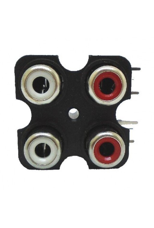 705-476 Jack RCA para Chasis 4 Canales de Audio